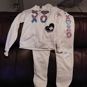 2 pc sweatsuit